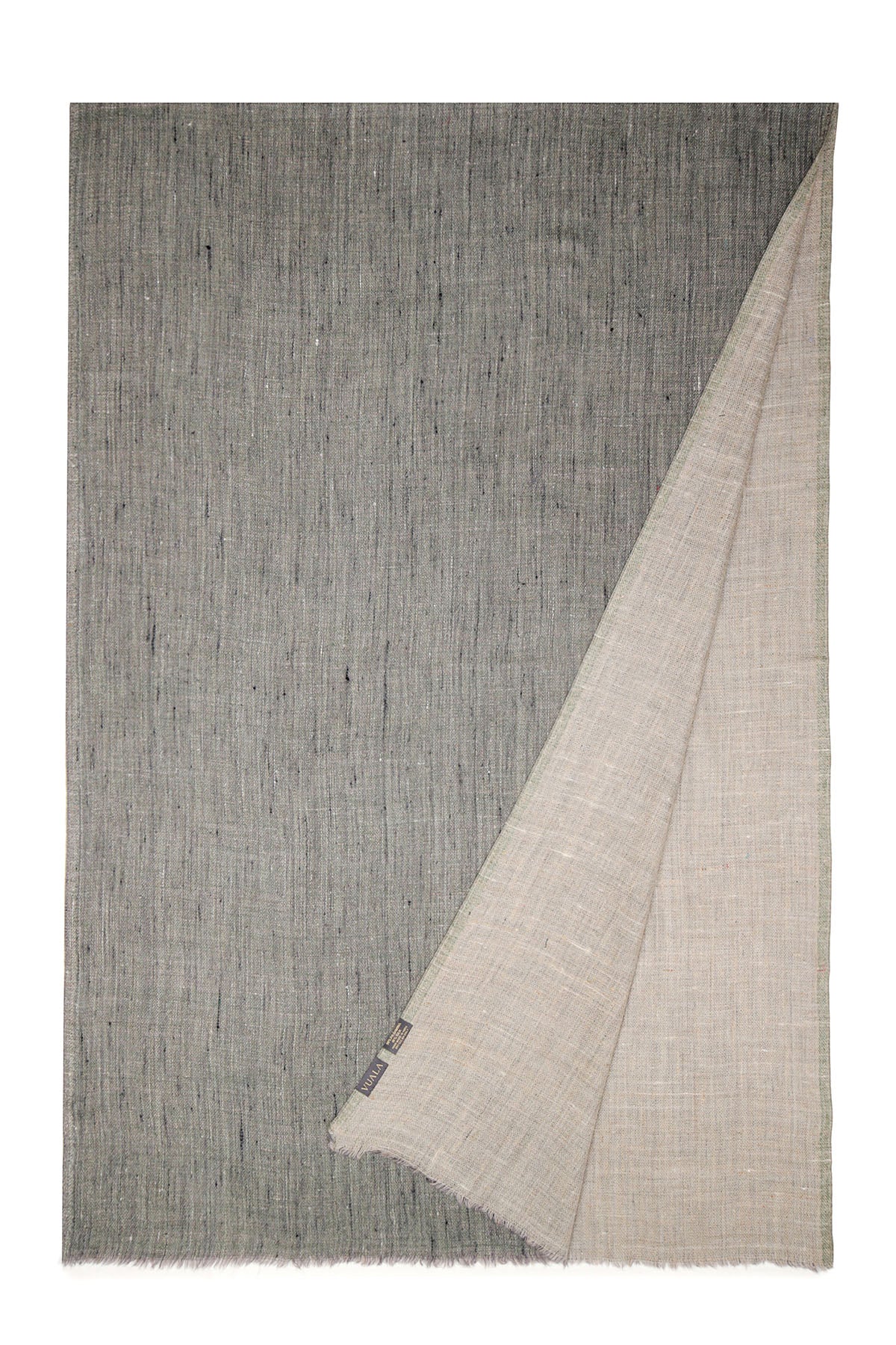 Khadi Pashmina | Olive-Grey