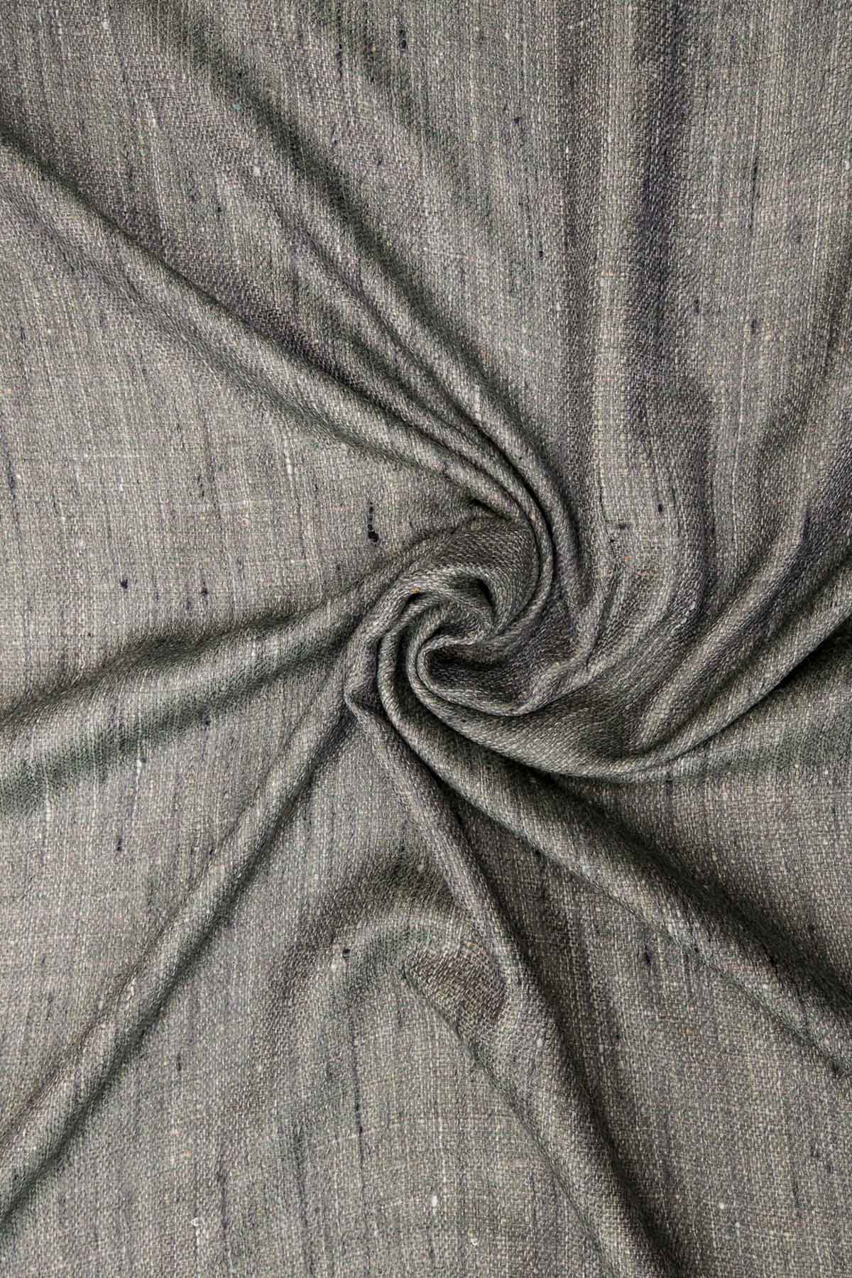 Khadi Pashmina | Olive-Grey