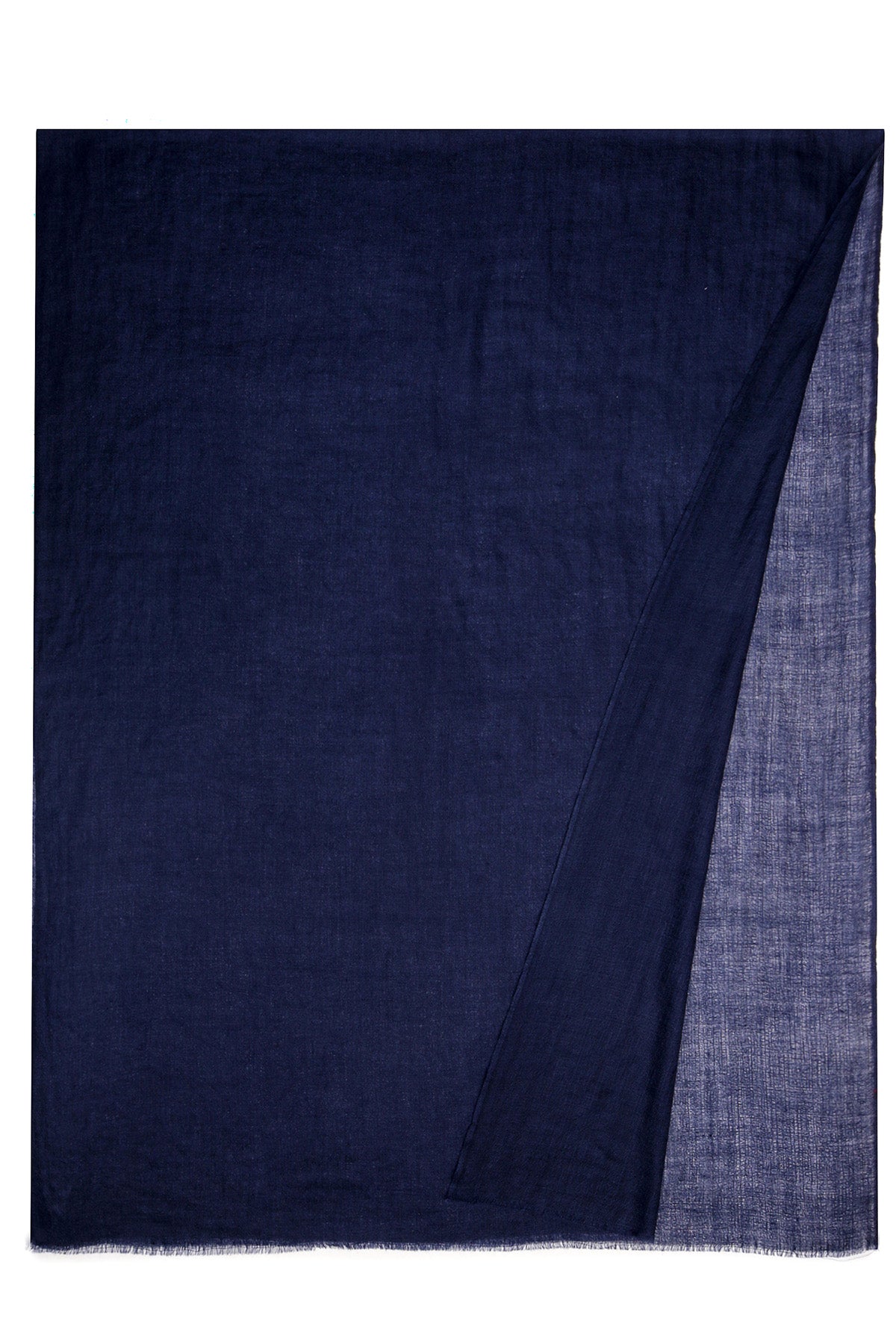 Handwoven Cashmere Souffle | Navy