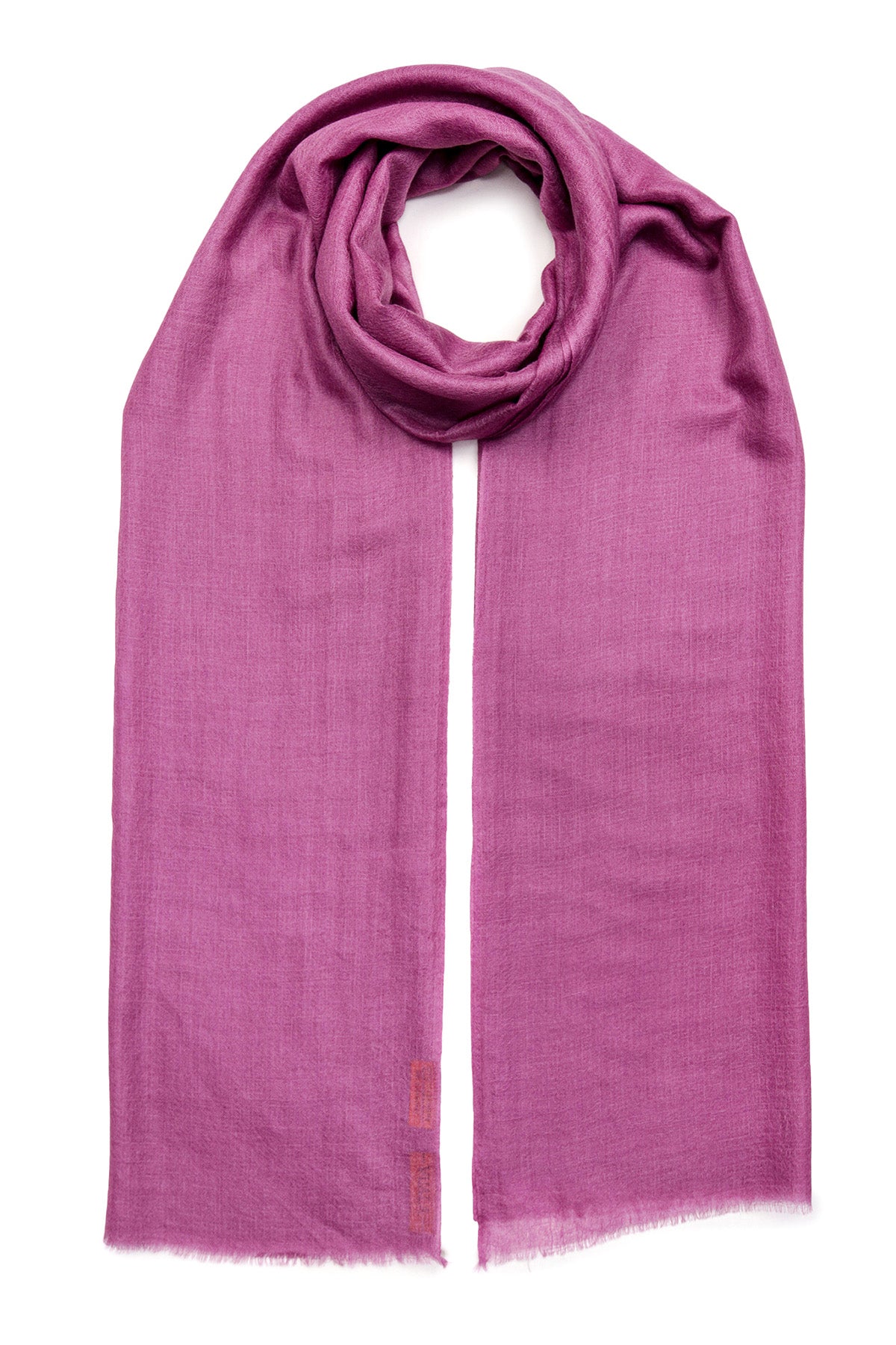 Handwoven Cashmere Souffle | Orchid-Pink