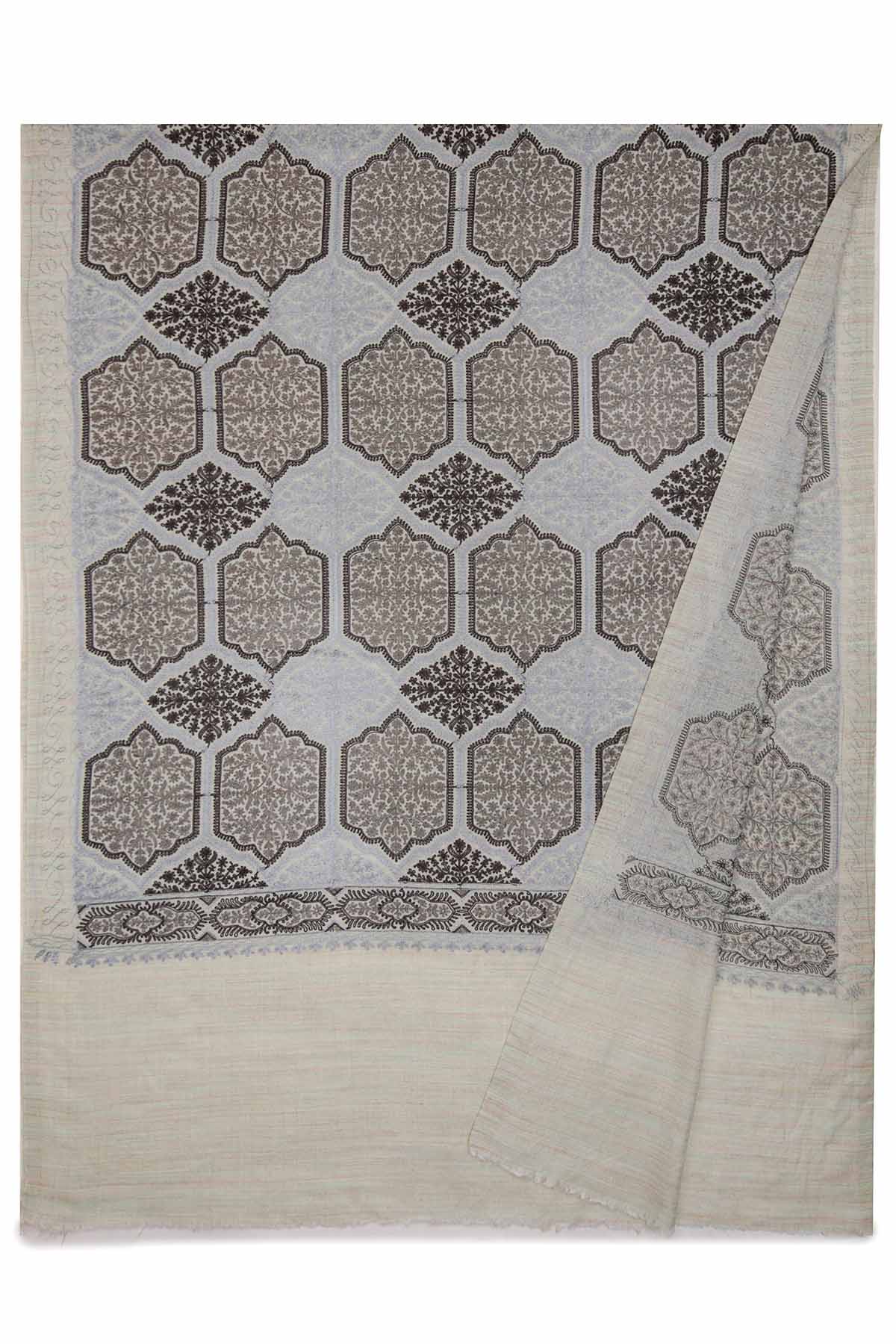 Pashmina Tapestry Cloister | Linen-Grey