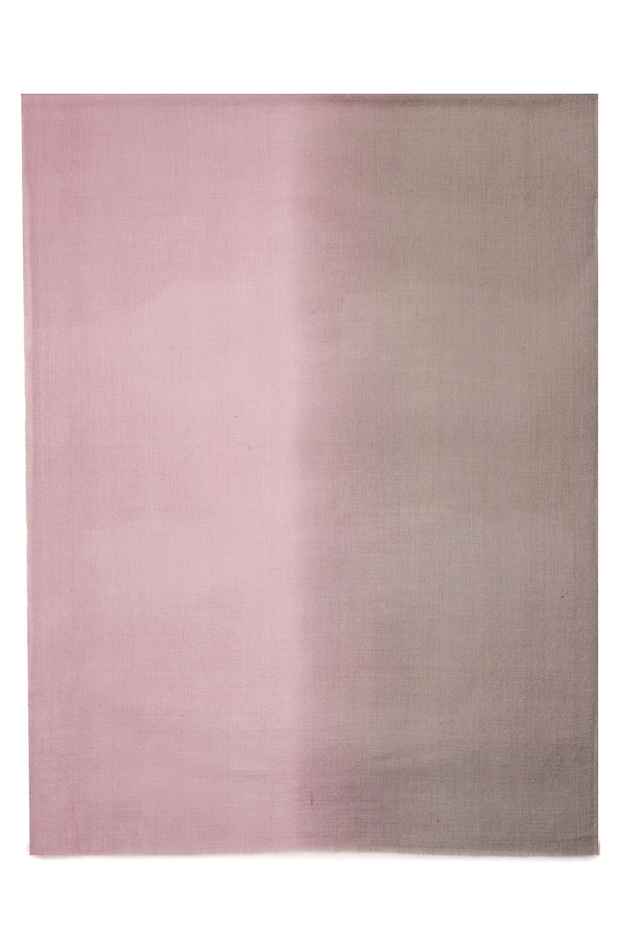 Handwoven Cashmere Ombre | Rose Pink-Taupe