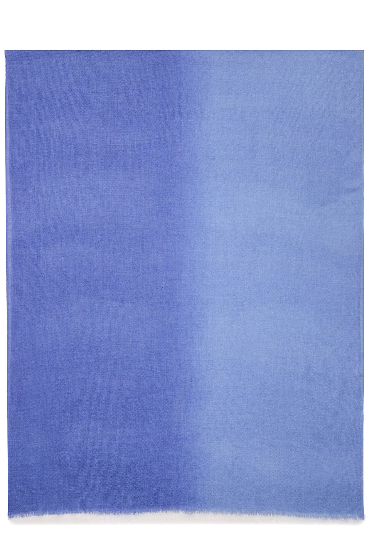 Handwoven Cashmere Ombre | Cornflower-Periwinkle