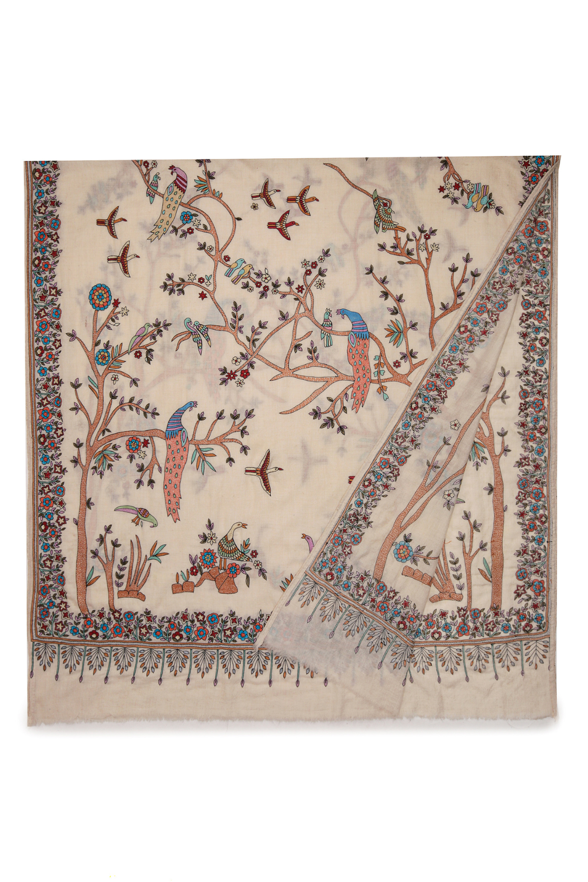 Cashmere Birds of Paradise | Ivory