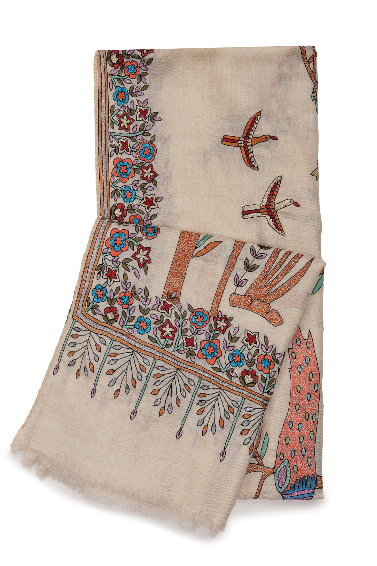 Cashmere Birds of Paradise | Ivory