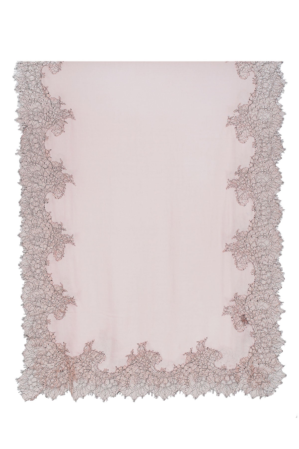 Cashmere Chantilly Lace Stardust | Silver-Pink