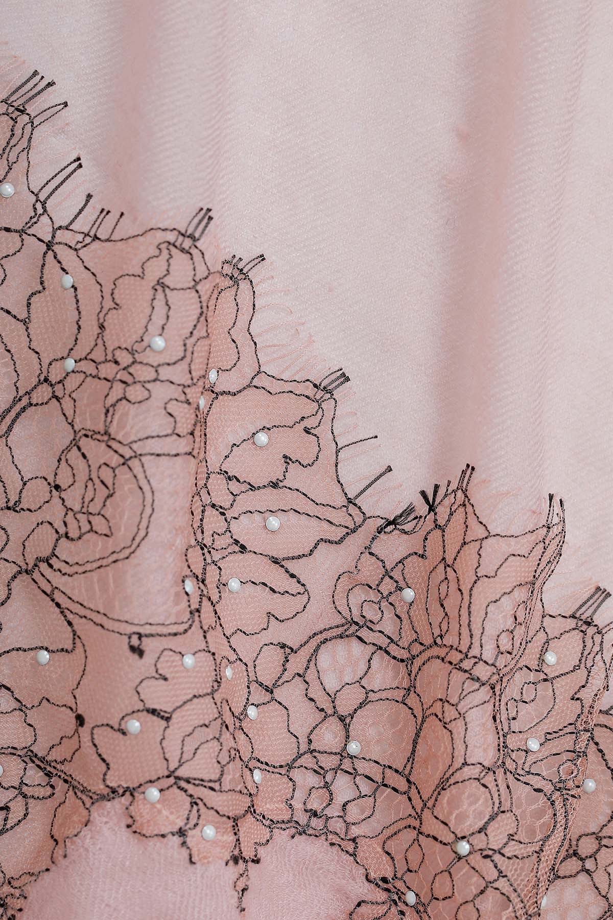Cashmere Chantilly Lace Stardust | Silver-Pink
