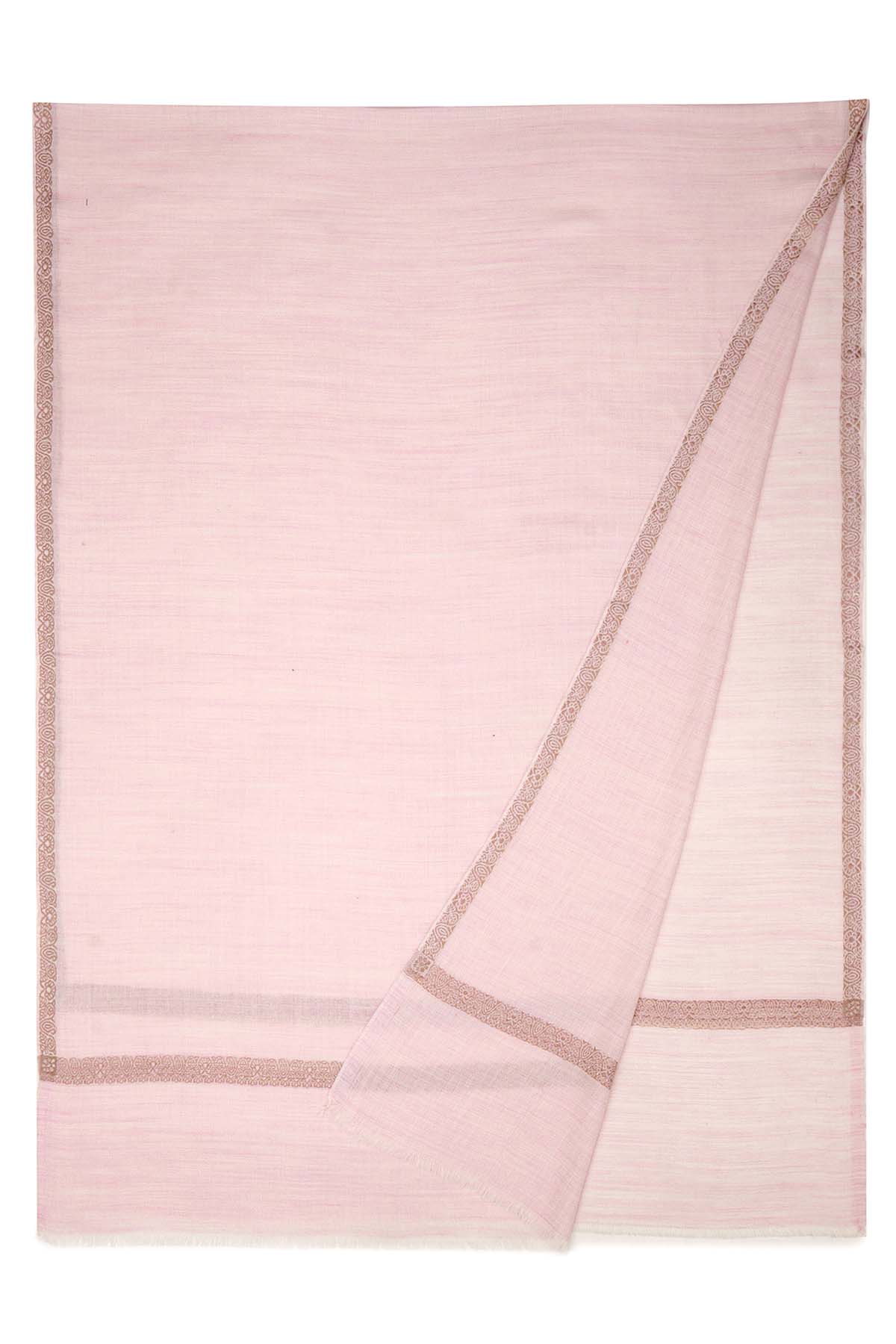 Pashmina Birds Eye - Trimline | Pale-Pink