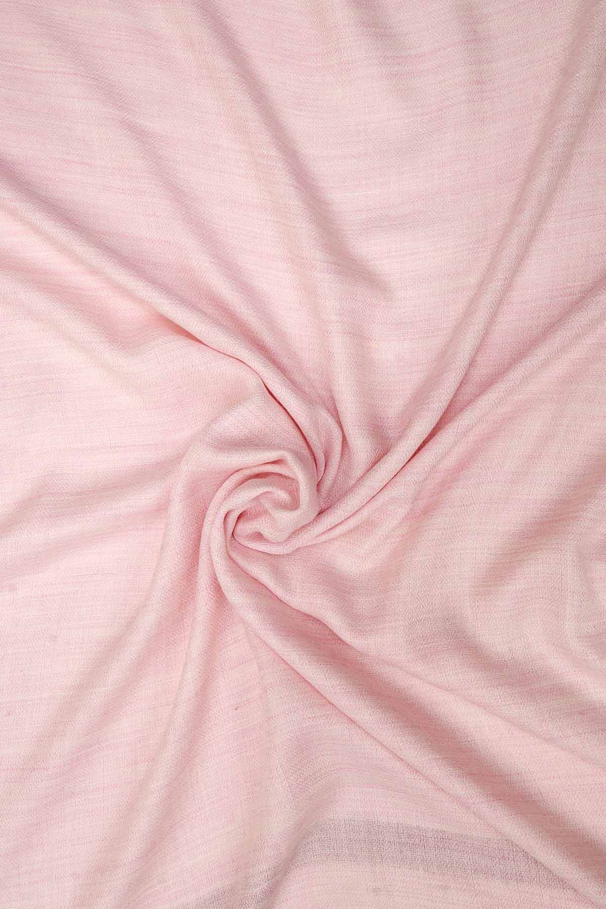 Pashmina Birds Eye - Trimline | Pale-Pink