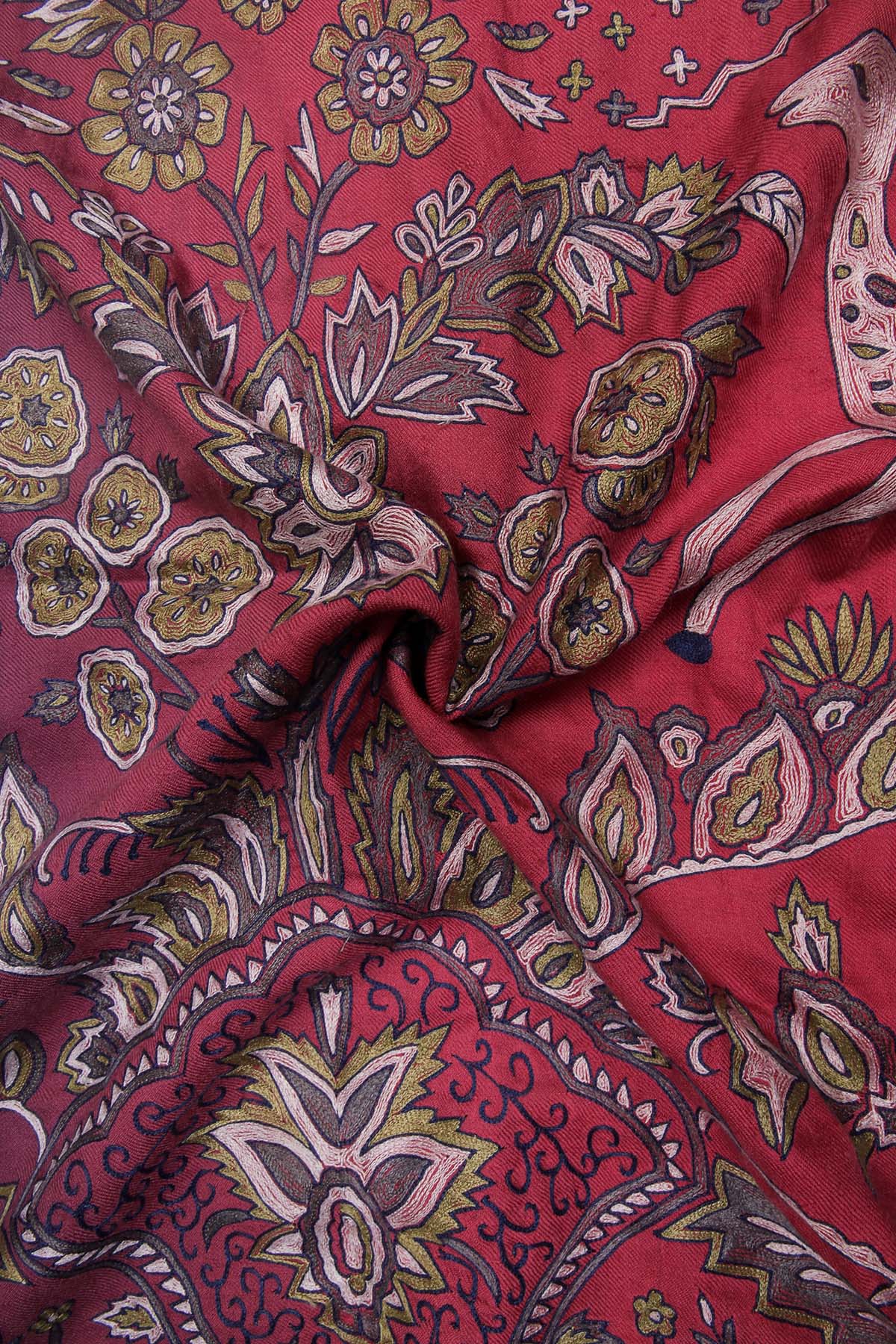 Cashmere Grove | Charcoal-Plum-Cranberry