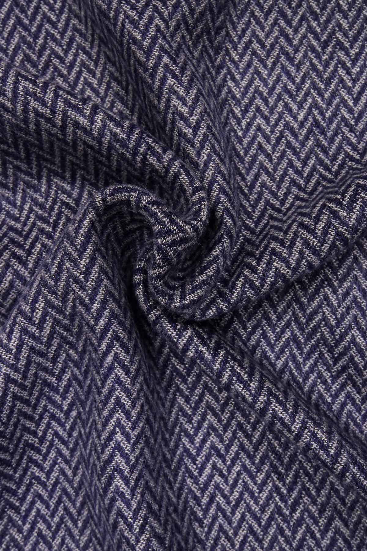 Pashmina Muffler Herringbone | Charcoal