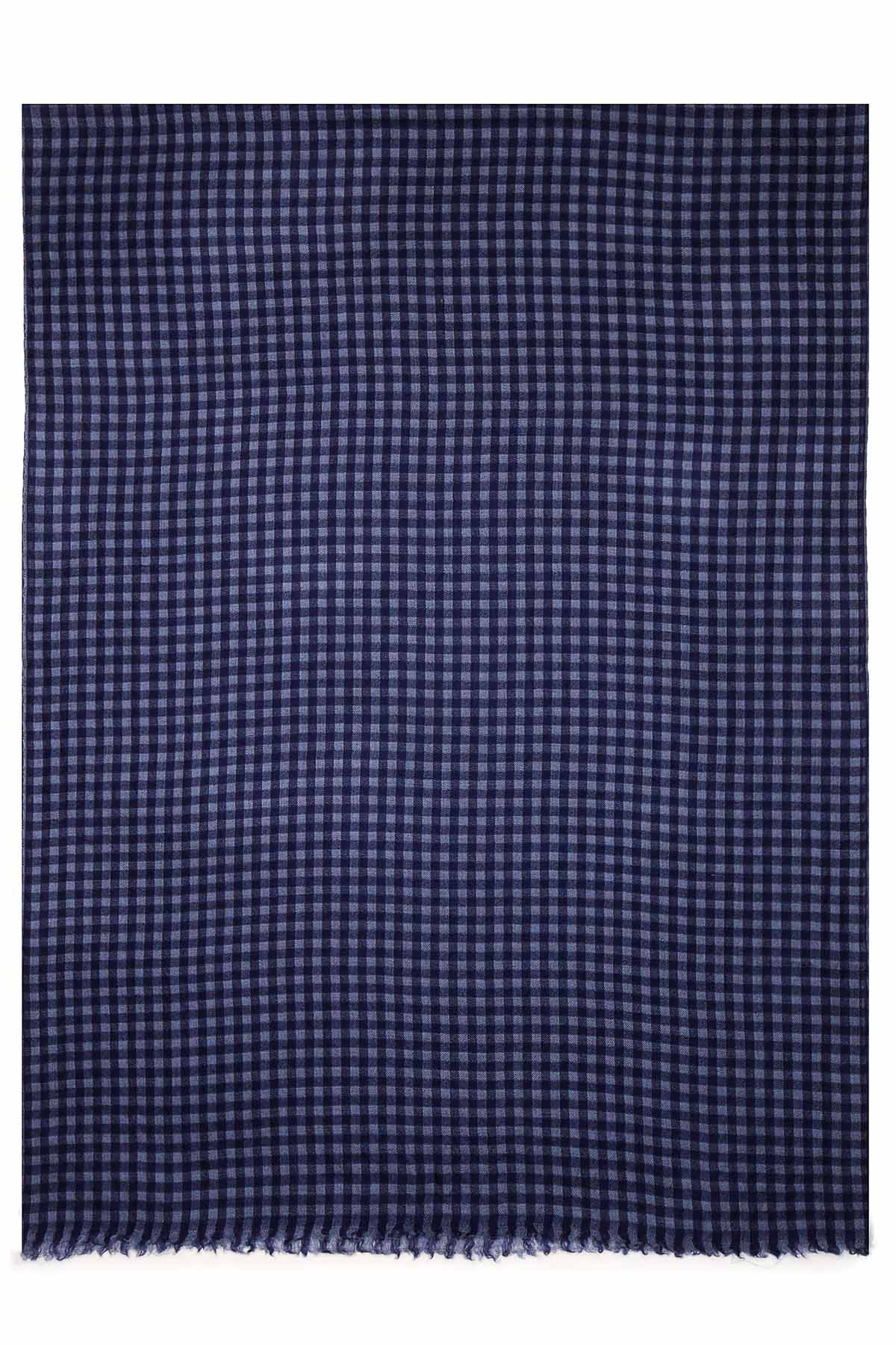 Cashmere Highlands Checkerboard | Slate-Blue