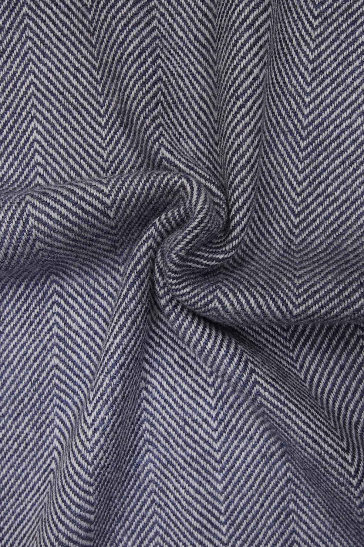 Pashmina Muffler Herringbone | Grey
