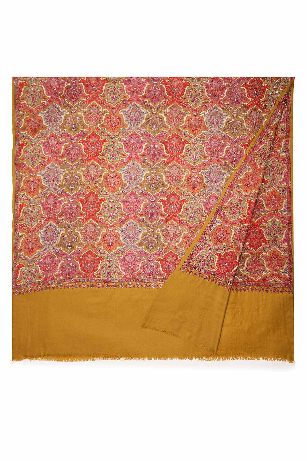 Cashmere Royal Lattice | Amber