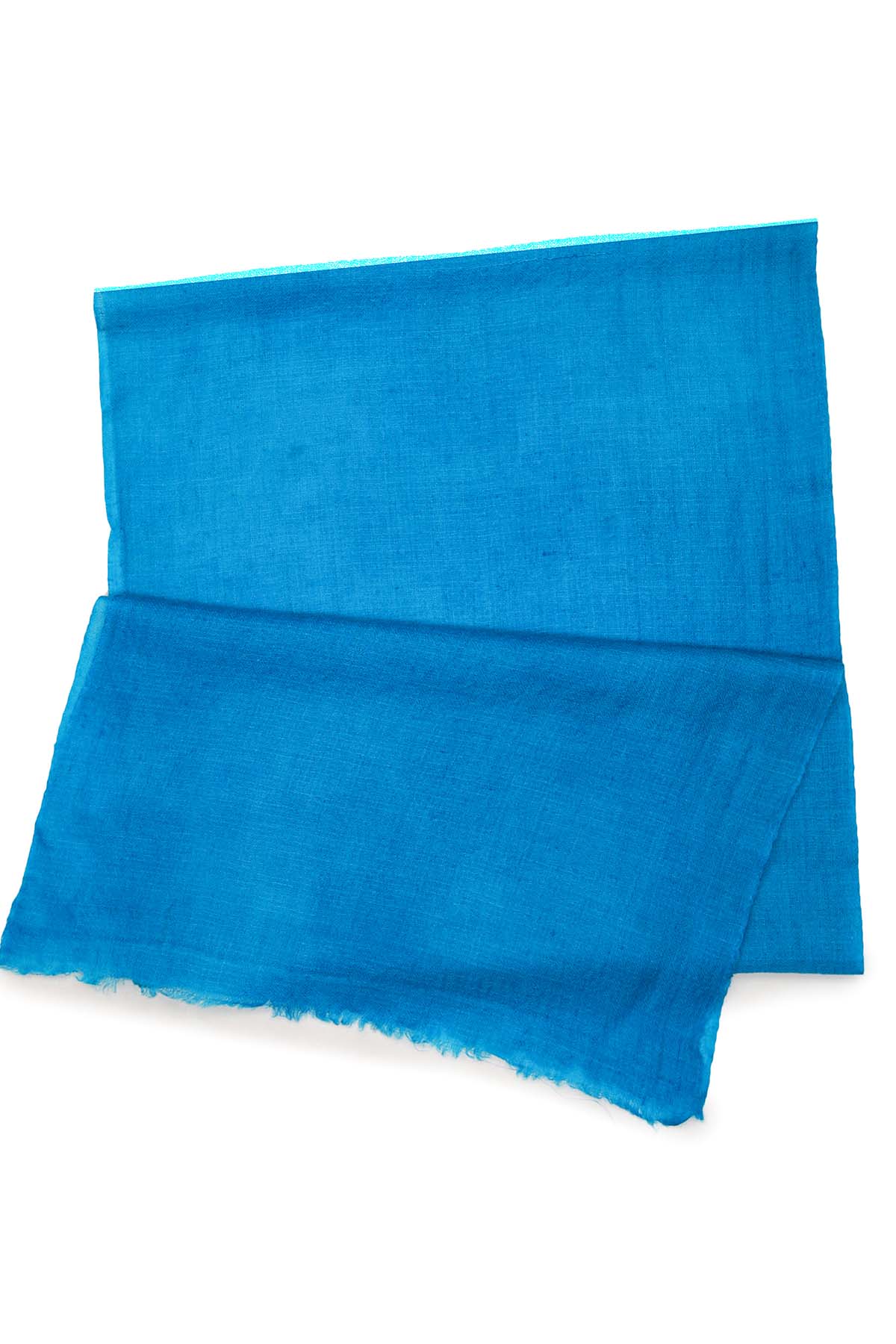 Handwoven Cashmere Muffler | Azure