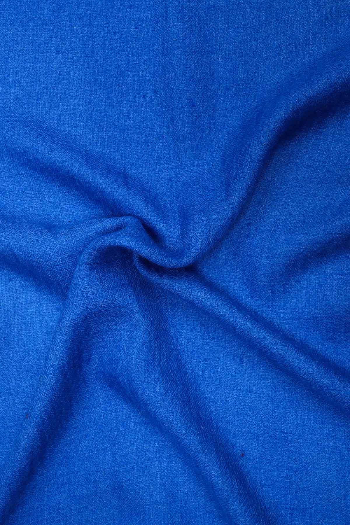 Handwoven Cashmere Muffler | Cerulean