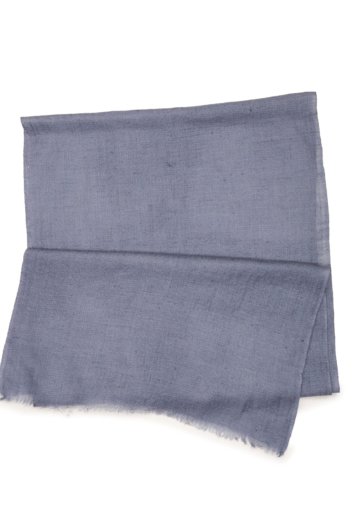 Handwoven Cashmere Muffler | Slate