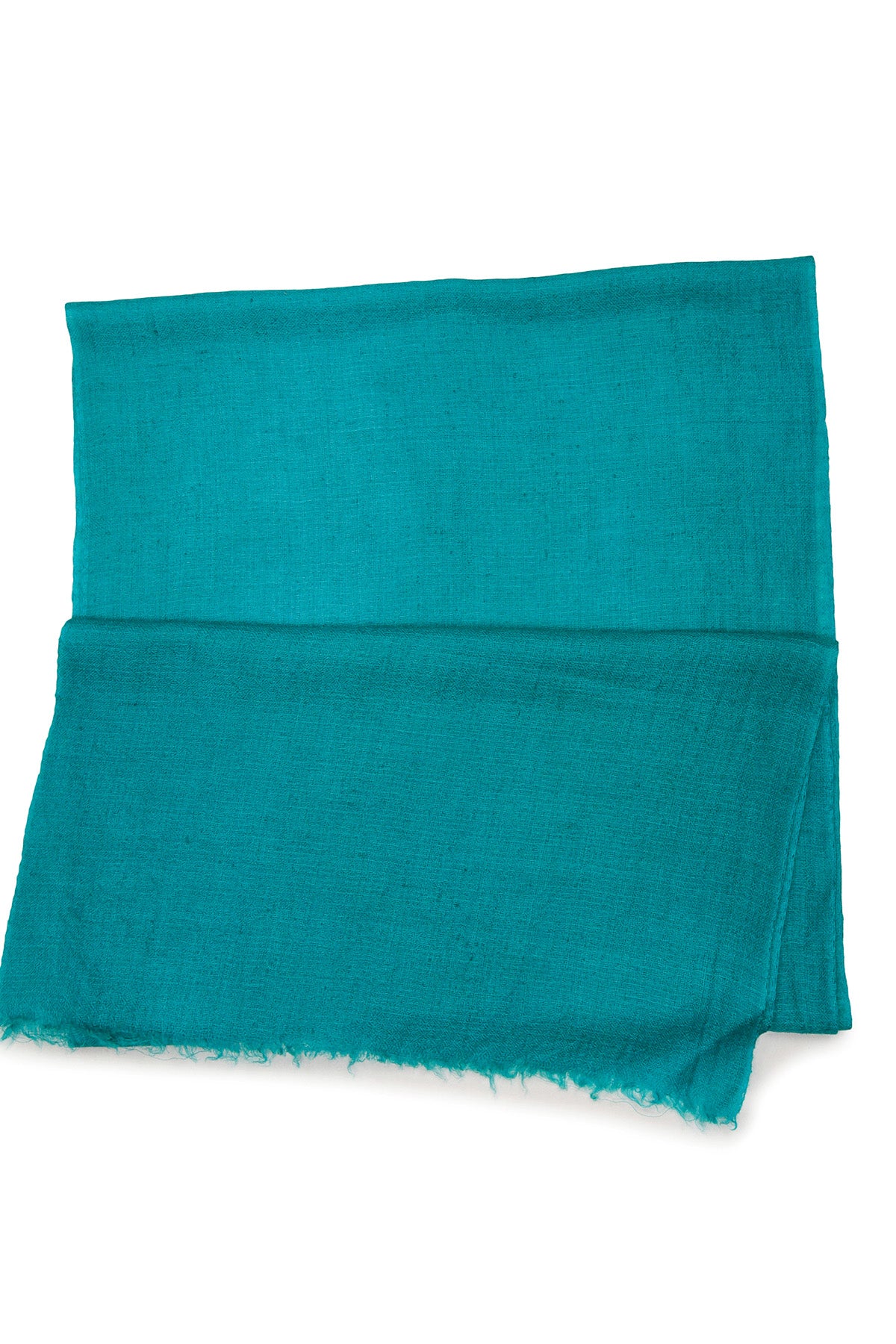 Handwoven Cashmere Muffler | Teal