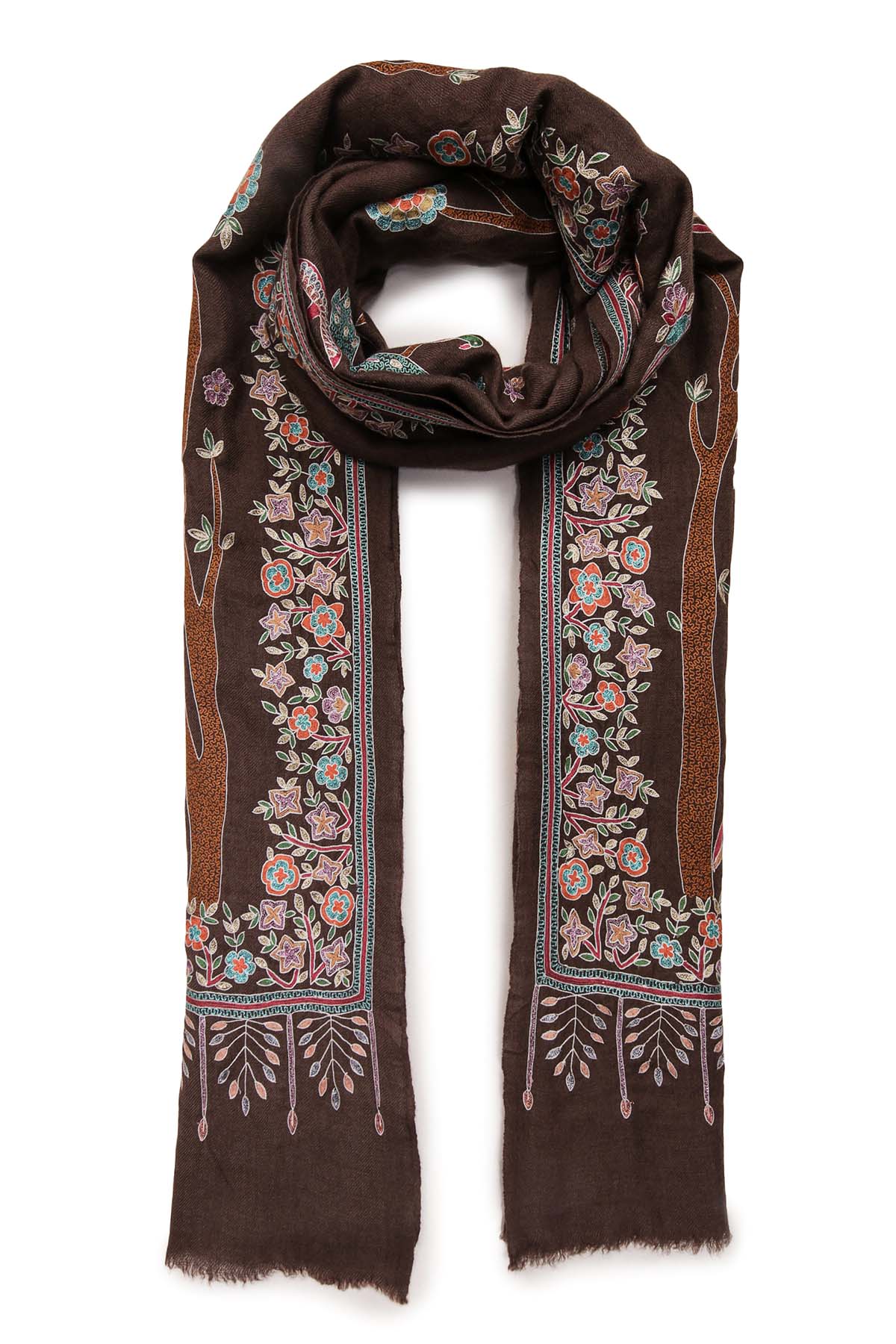 Cashmere Birds of Paradise | Chocolate