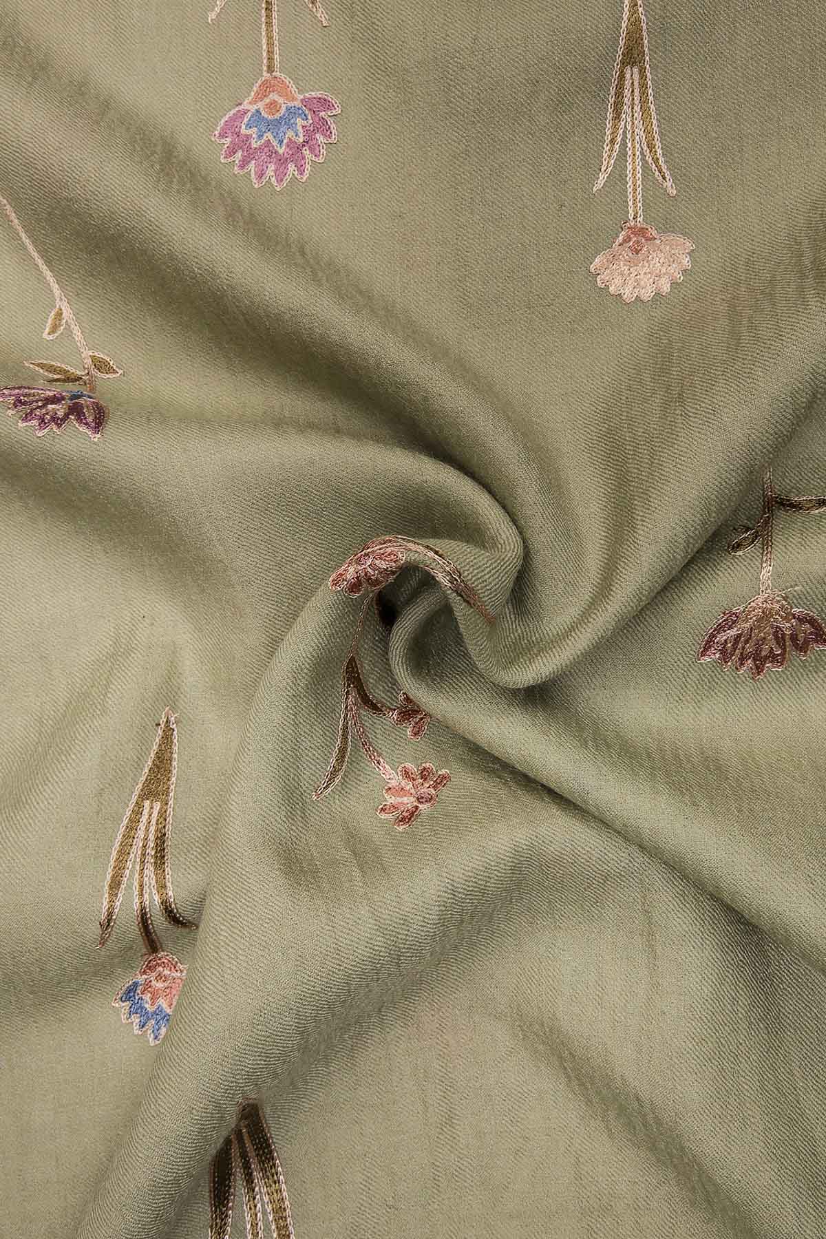 Cashmere Floral Cascade | Sage