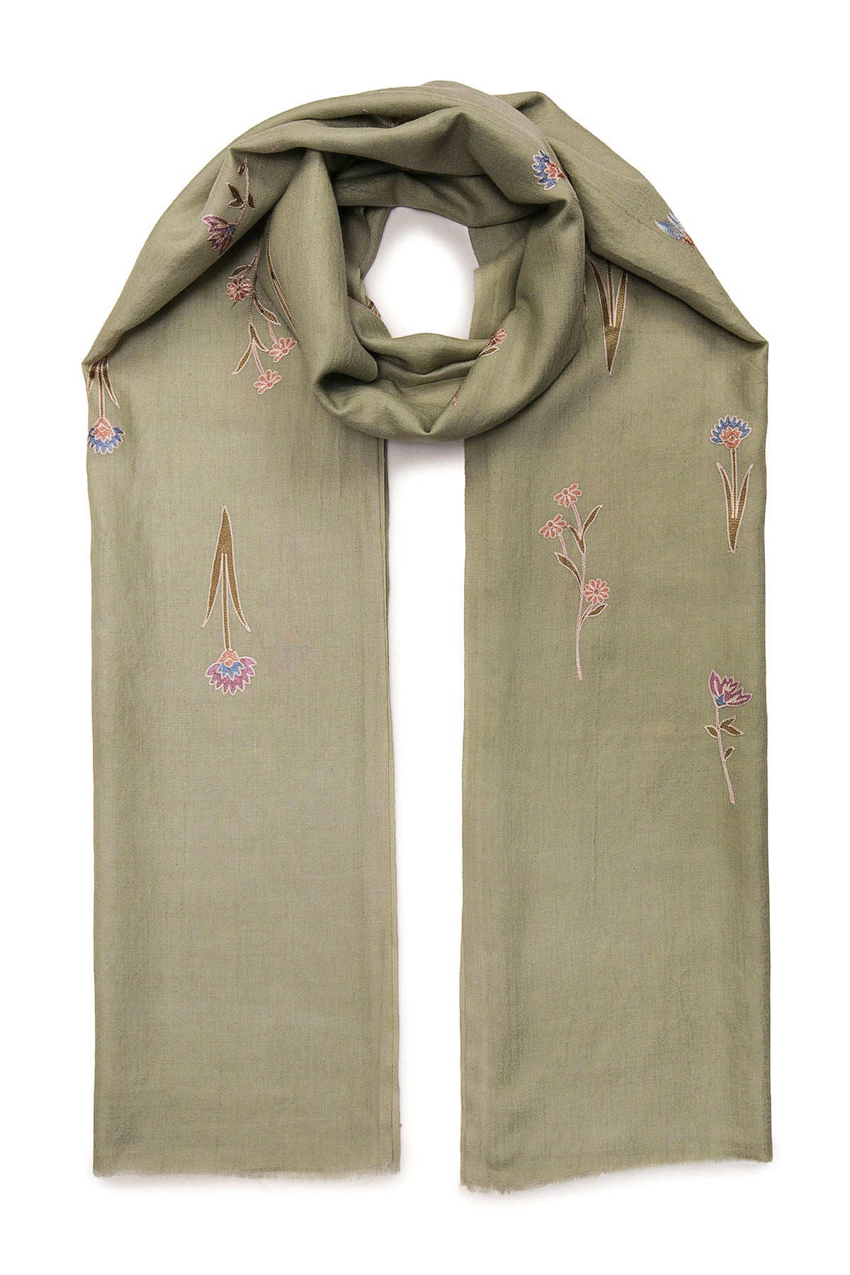 Cashmere Floral Cascade | Sage