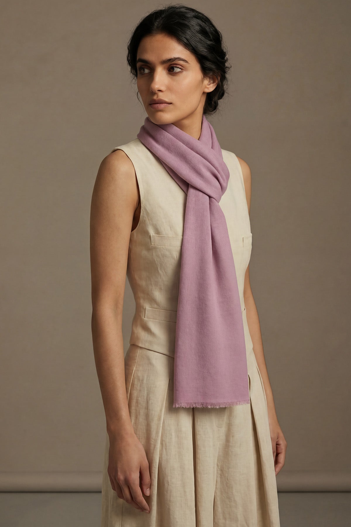 Signature Baby Cashmere | Mauve Pink