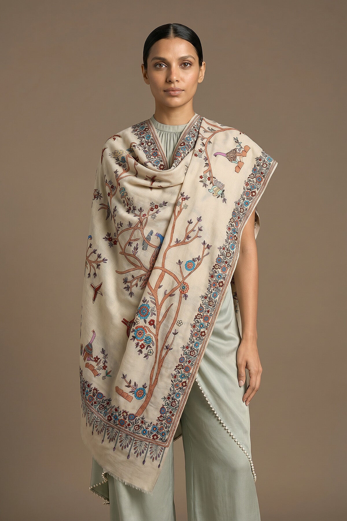 Cashmere Birds of Paradise | Ivory