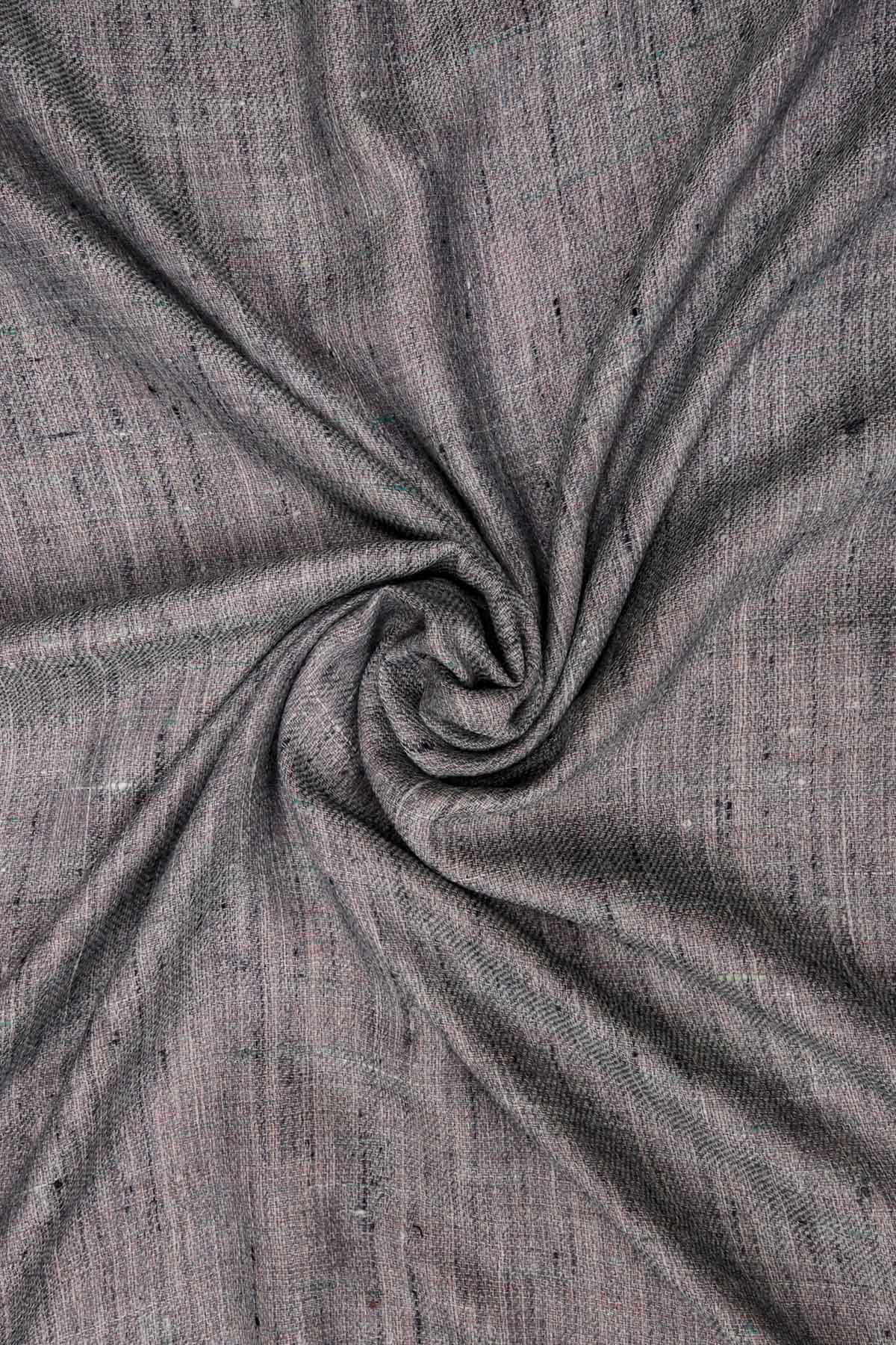 Khadi Pashmina | Grey-Mauve