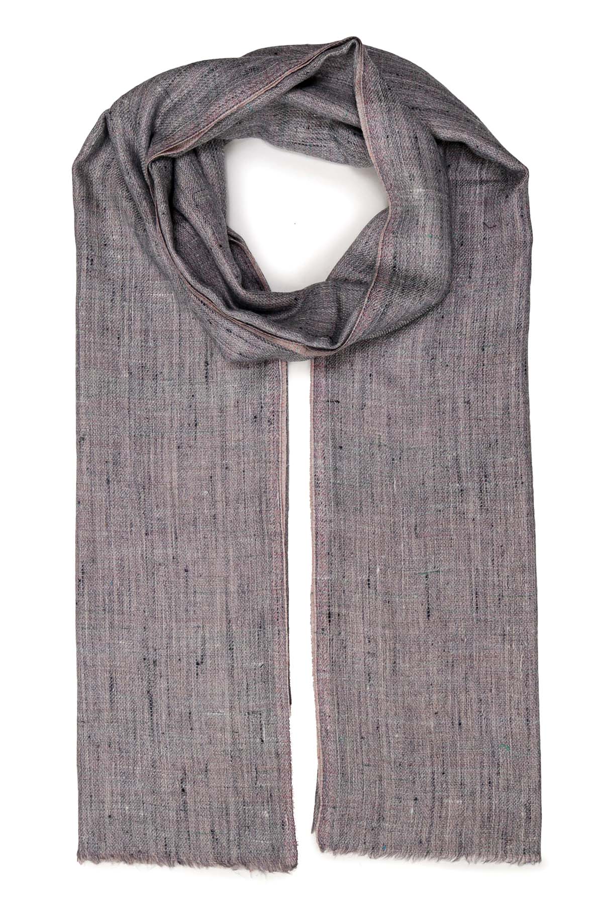 Khadi Pashmina | Grey-Mauve