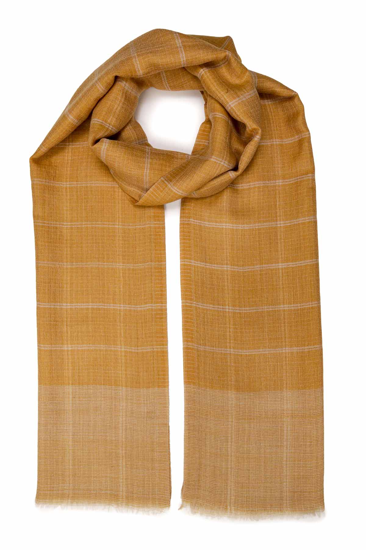 Cashmere Highlands Windowpane | Amber