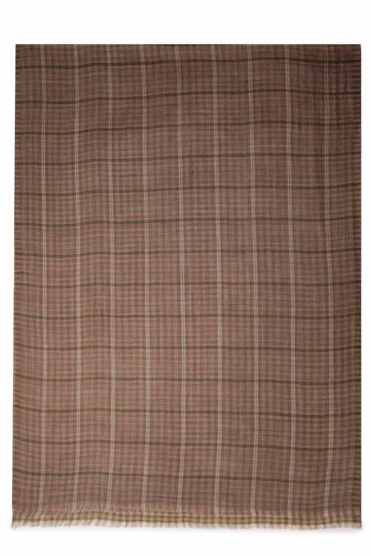 Cashmere Highlands Multiline Checks | Rose-Brown