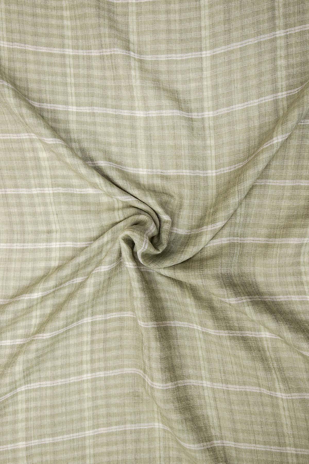 Cashmere Highlands Windowpane | Sage