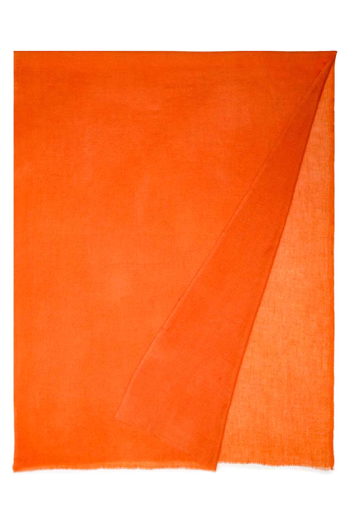 Handwoven Cashmere Souffle | Orange