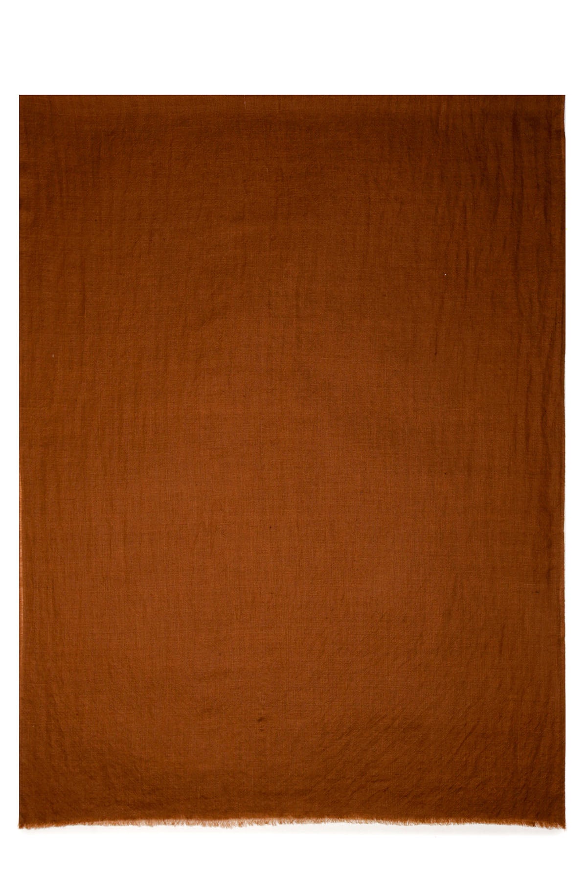 Handwoven Cashmere Souffle | Cognac-Brown