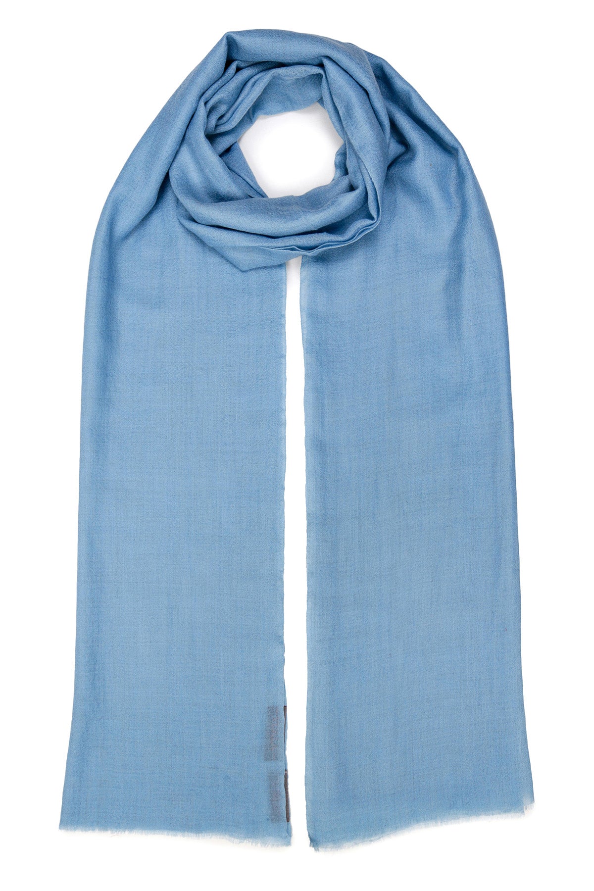 Handwoven Cashmere Souffle | Cool-Blue