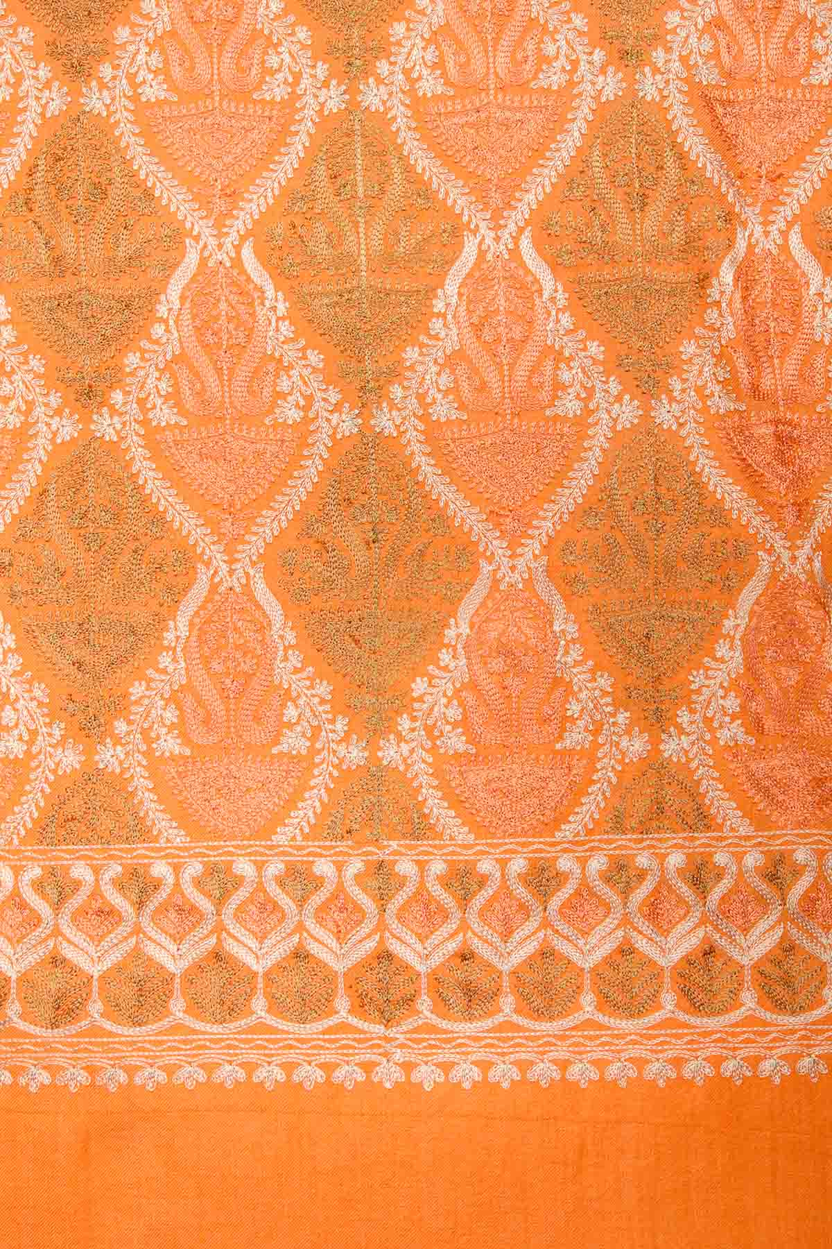 Pashmina Tapestry Trellis | Saffron