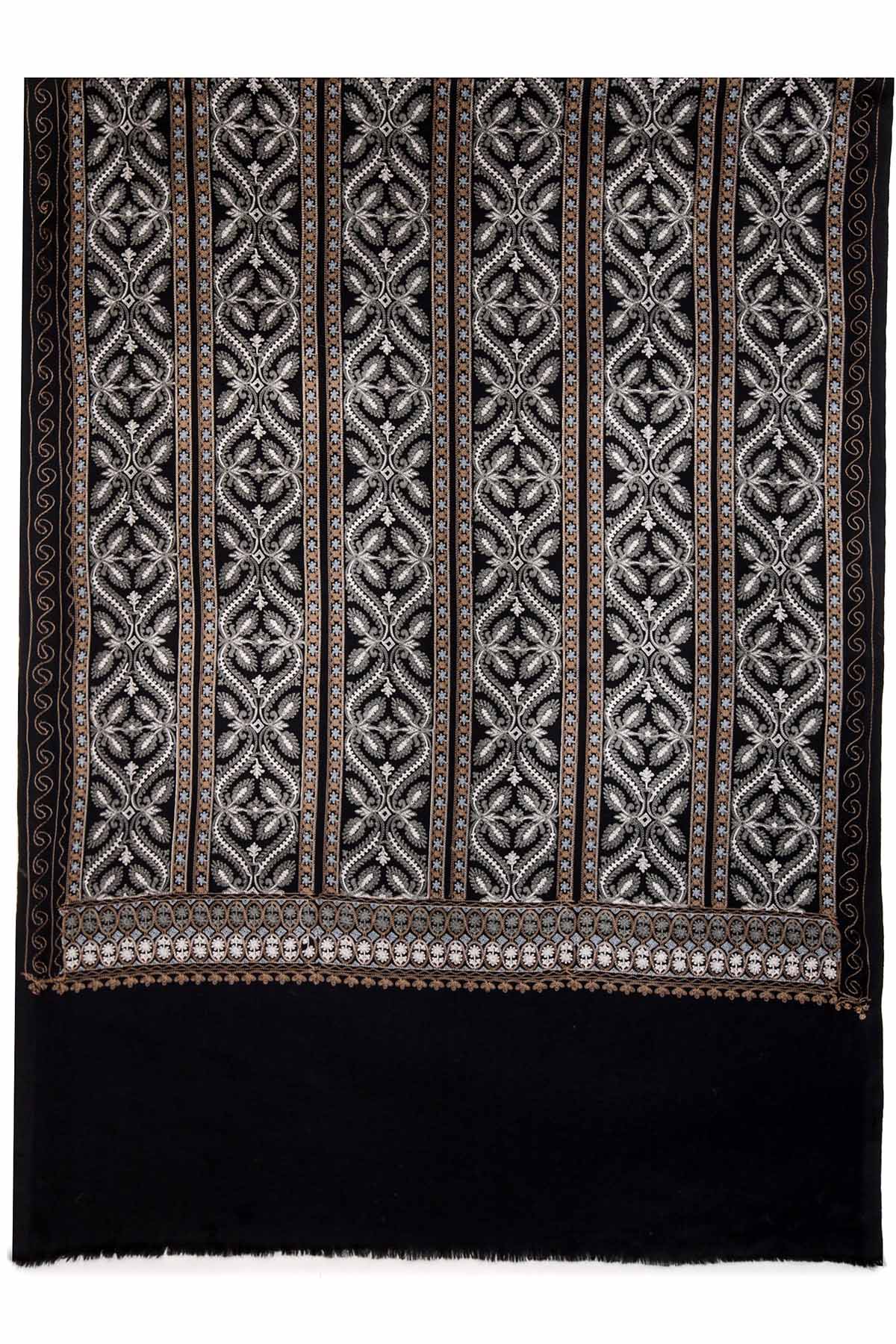 Pashmina Tapestry Colonade | Black