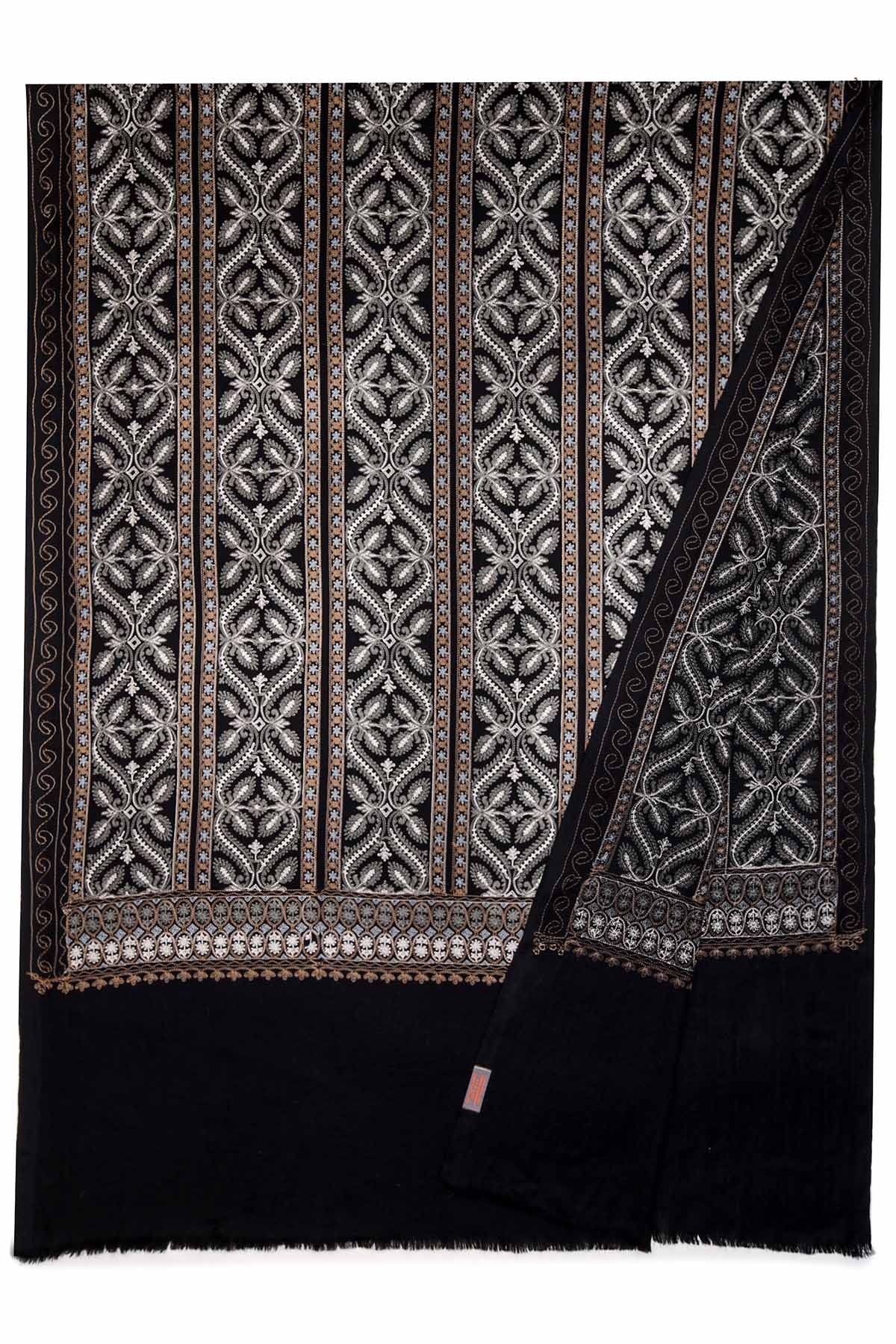 Pashmina Tapestry Colonade | Black