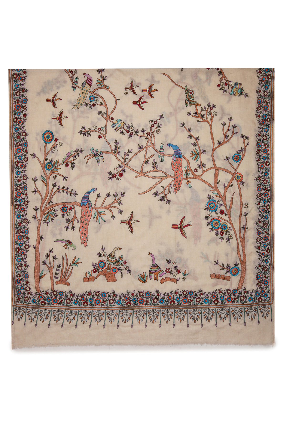 Cashmere Birds of Paradise | Ivory