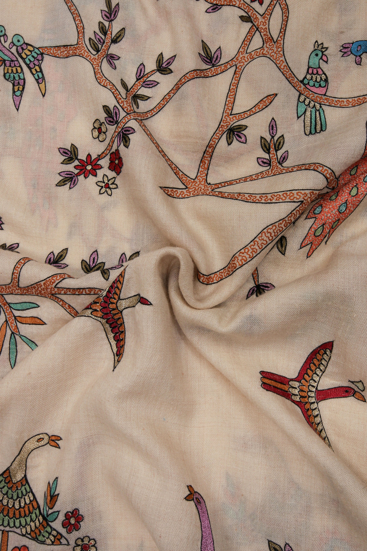 Cashmere Birds of Paradise | Ivory