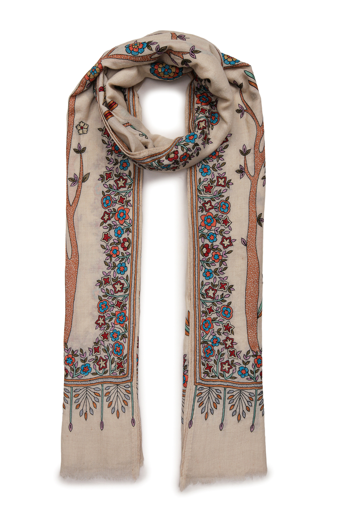 Cashmere Birds of Paradise | Ivory
