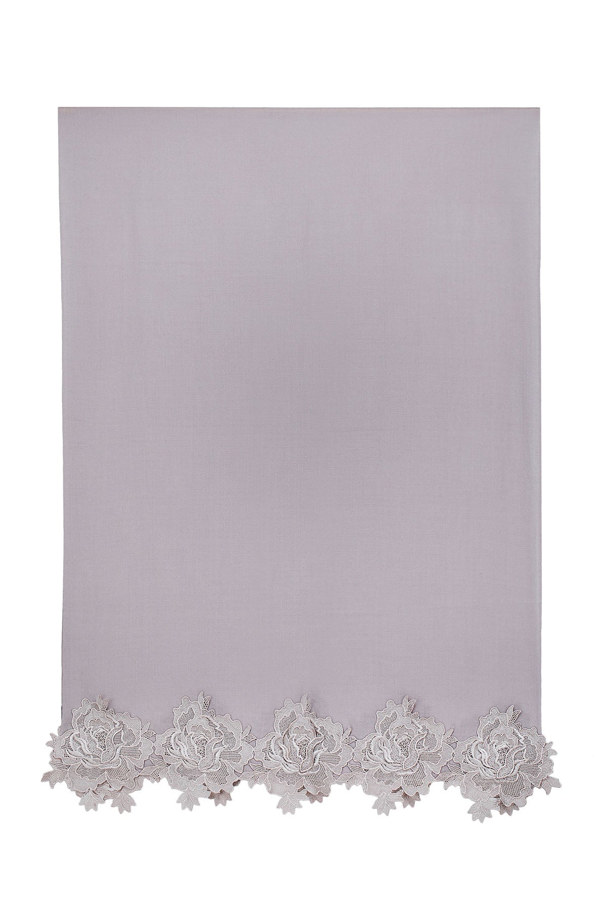 Cashmere Chantilly Lace Fleur | Lilac-Grey