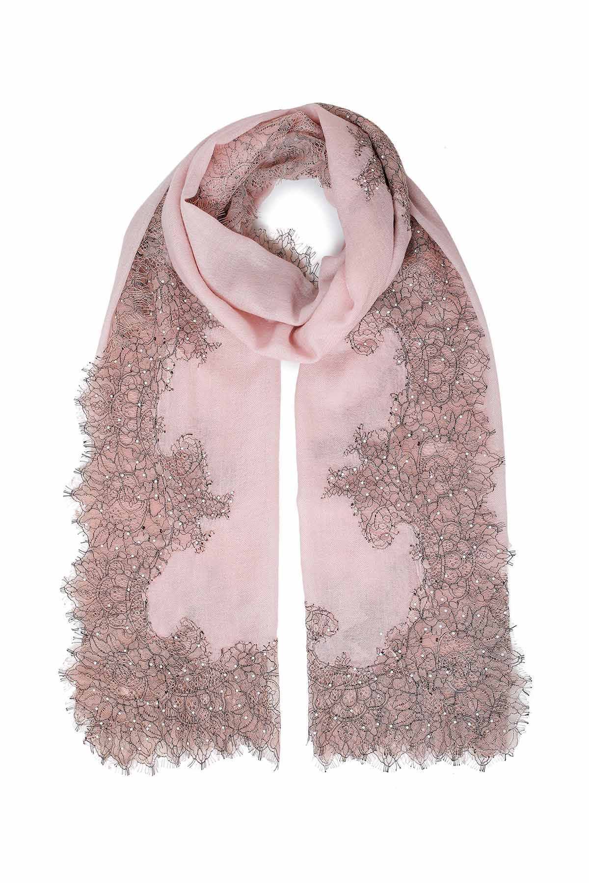 Cashmere Chantilly Lace Stardust | Silver-Pink