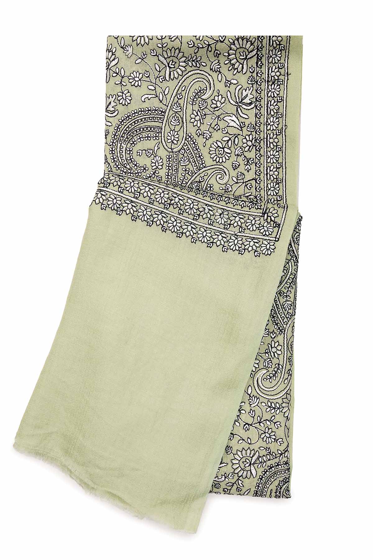 Pashmina Tapestry Paisley Trio | Pistachio