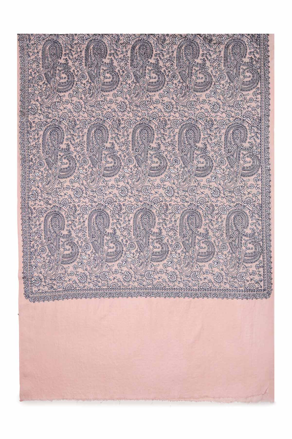 Pashmina Tapestry Paisley Trio | Peach Blush