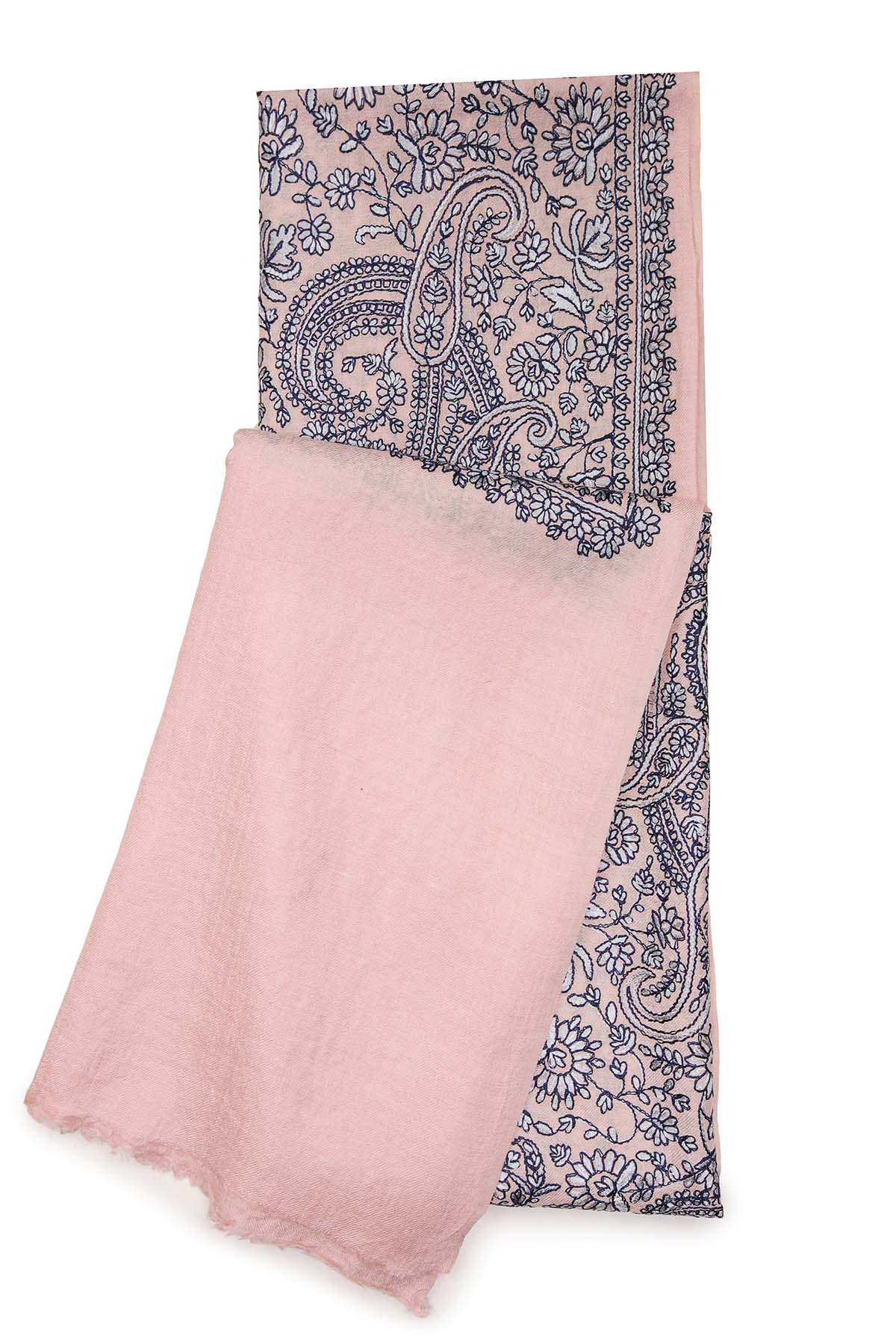 Pashmina Tapestry Paisley Trio | Peach Blush