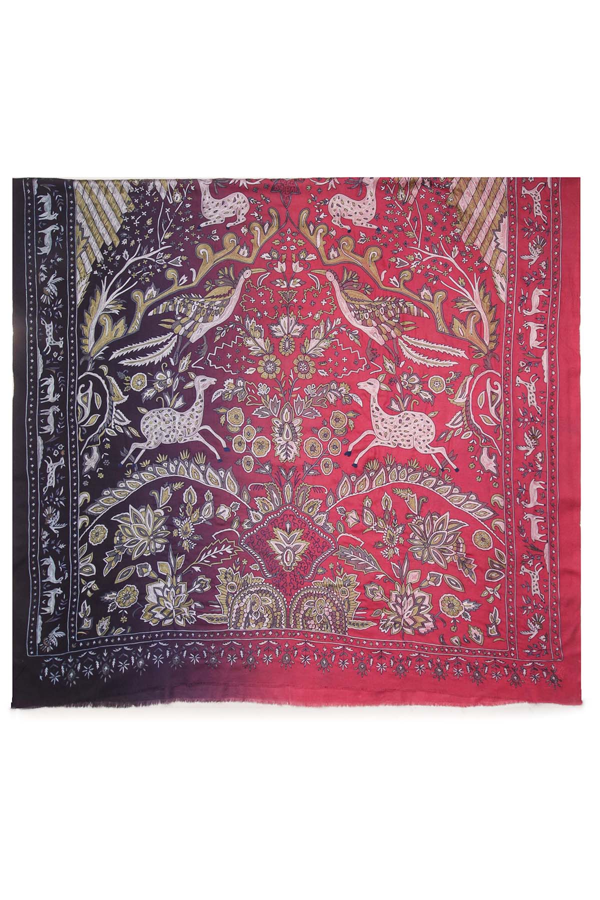 Cashmere Grove | Charcoal-Plum-Cranberry