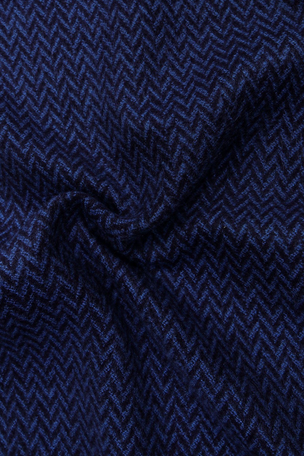 Pashmina Muffler Herringbone | Royal-Blue