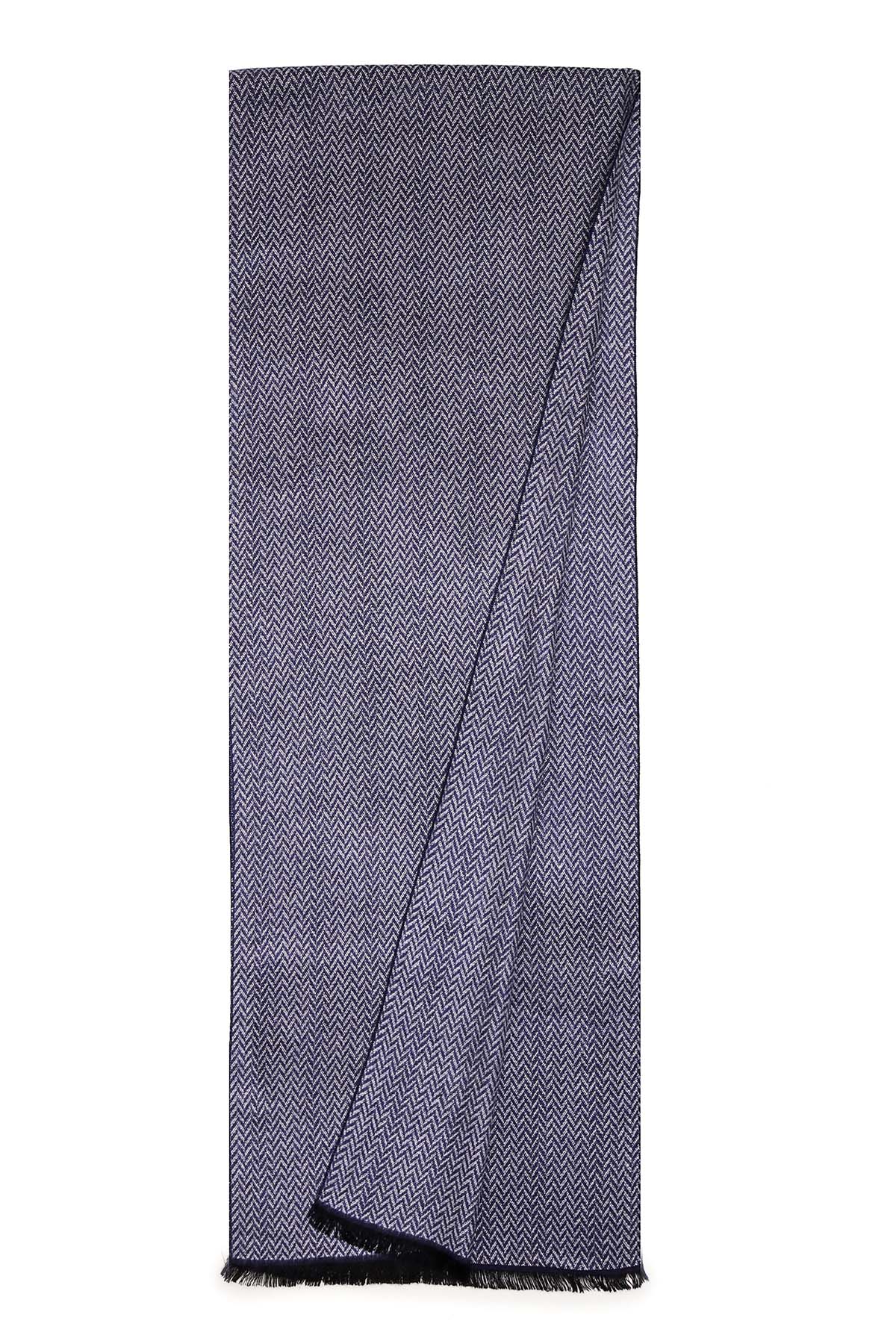Pashmina Muffler Herringbone | Charcoal