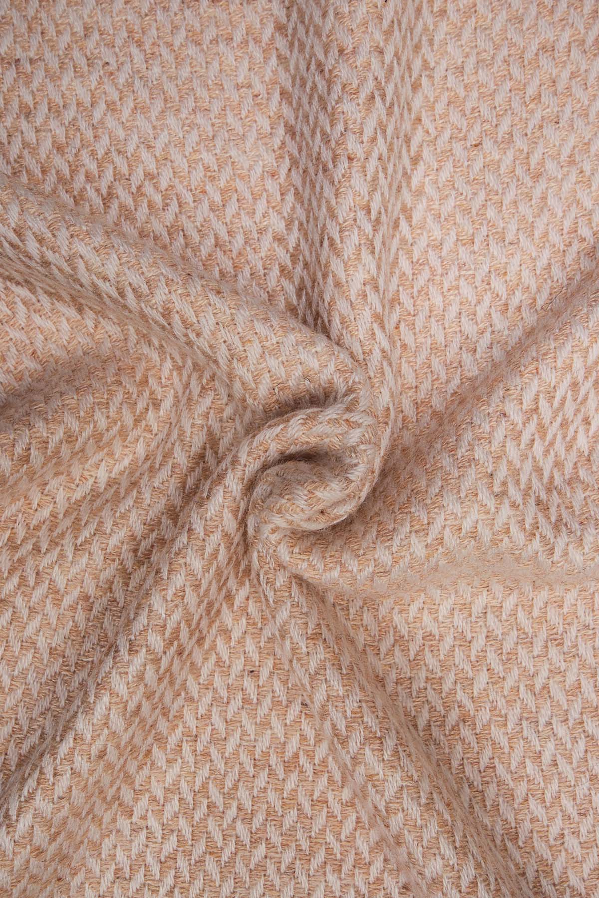Pashmina Muffler Basket Weave | Cool-Beige